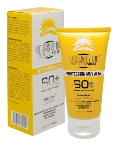 Fotosun UV100 Protector Solar Facial FPS50 Daclaf
