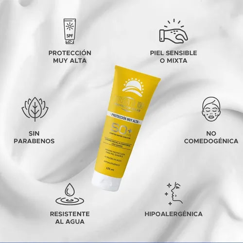 Fotosun UV100 Protector Solar Facial y Corporal FPS50 Daclaf
