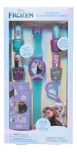 Set de Cosemticos Con Reloj Frozen Disney