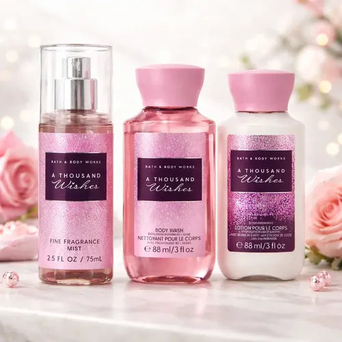 Set Mini A Thousand Wishes Bath & Body Works