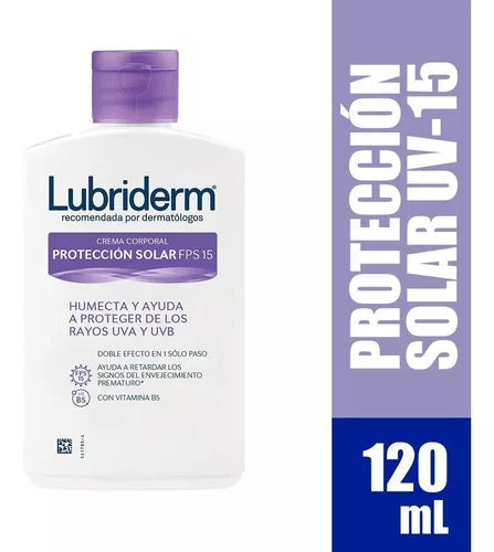 Crema Corporal Protección Solar FPS15 Lubriderm