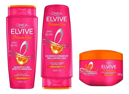 Pack Dream Liso Elvive 3P
