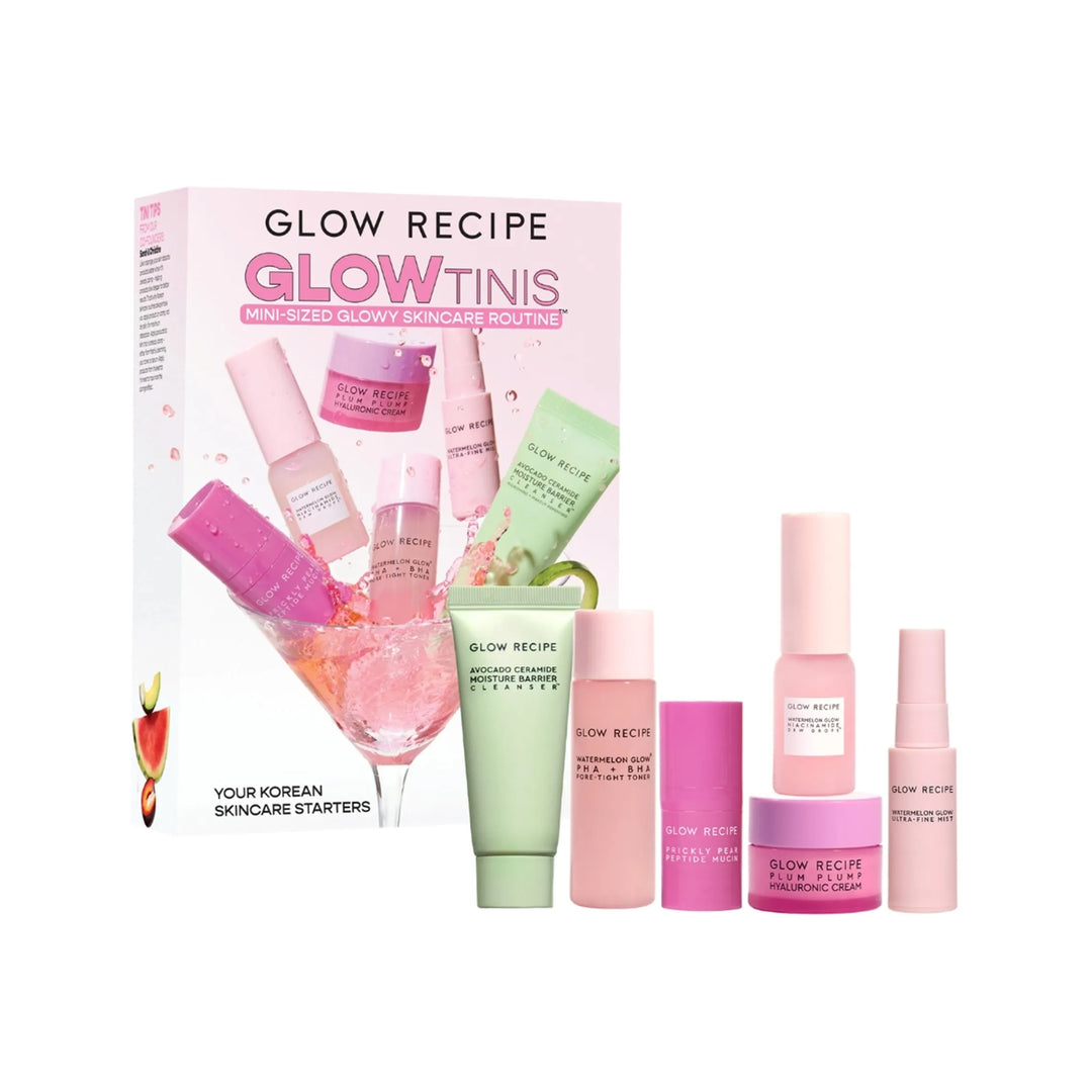 Glow Tinis Glowy Skincare Routine Mini-Sized Glow Recipe