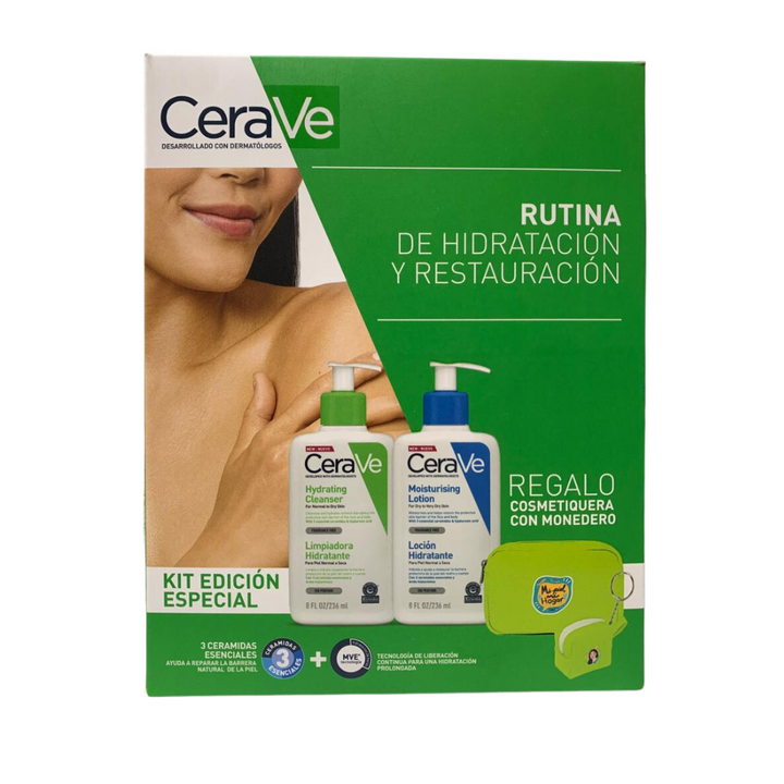 Kit Hidratacion y Restauracion Cerave