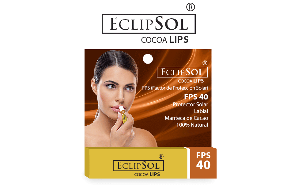 Eclipsol Protector Labial Manteca de Cacao FPS40 Dermix