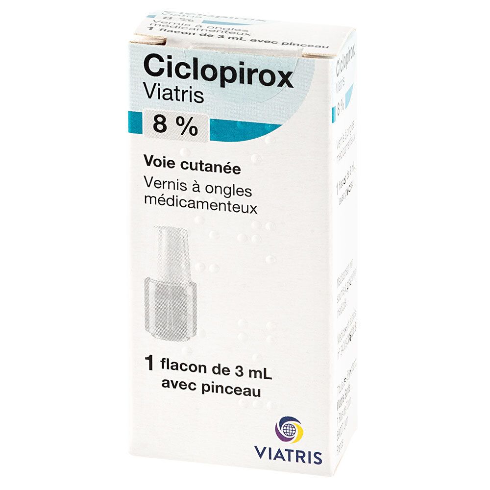 Viatris 8% Ciclopirox