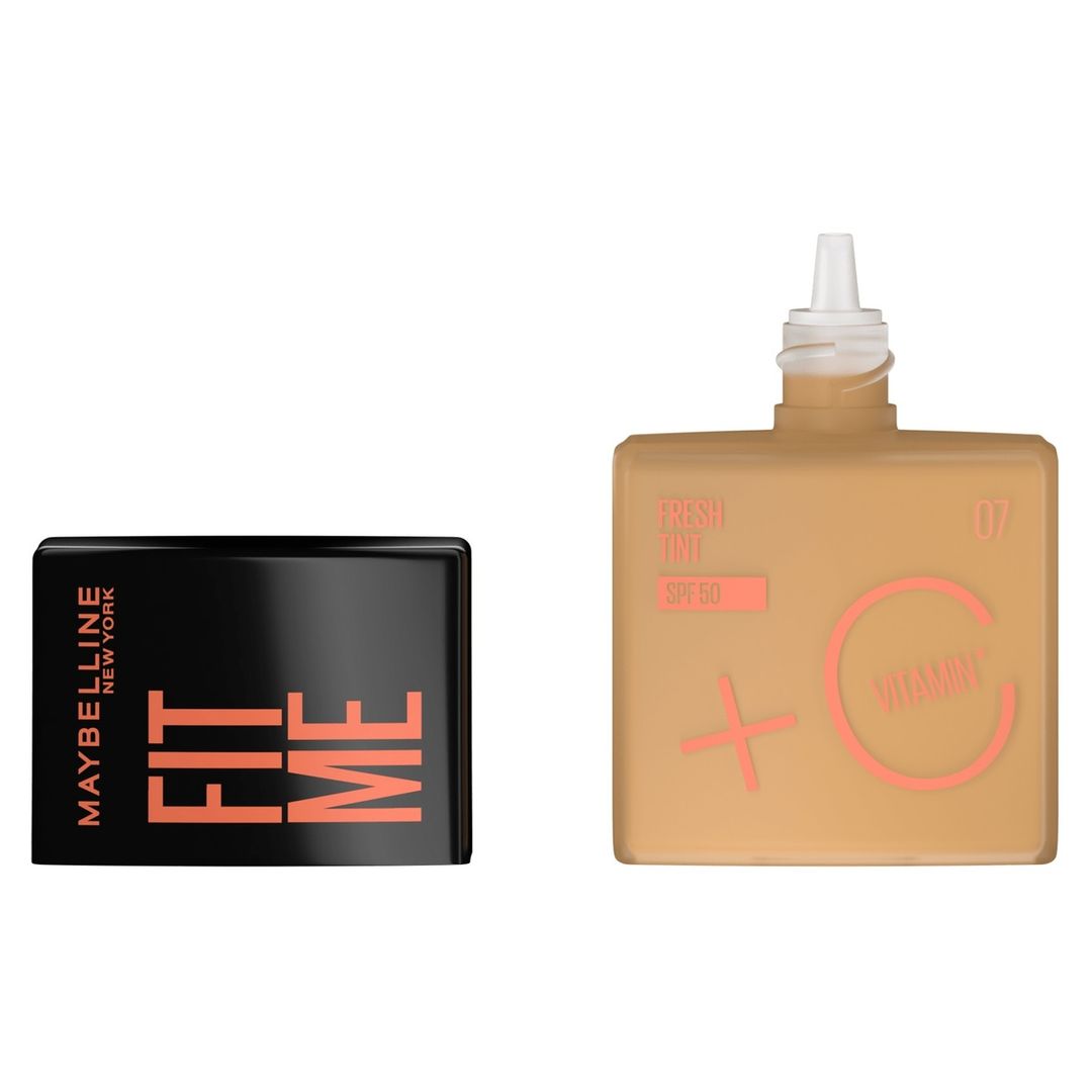 Fit Me Fresh Tint Base de Maquillaje 07 FPS50+Vitamina C Maybelline