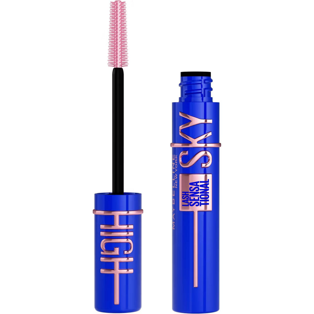 Sky High Lash Sensational Bruma Azul Mascara De Pestañas Maybelline