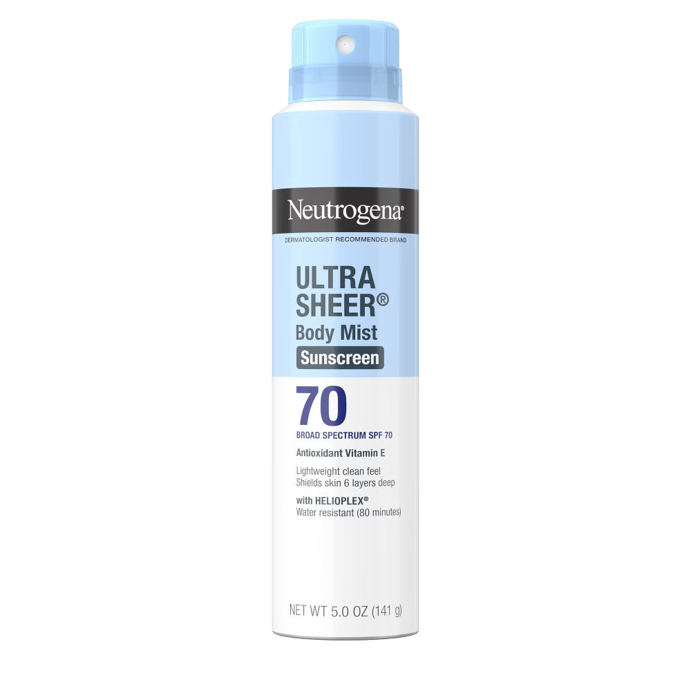 Ultra Sheer Sunscreen Spray SPF70 Neutrogena