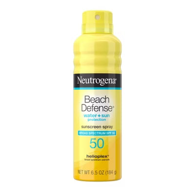 Beach Defense Broad Spectrum SPF50 Spray Neutrogena