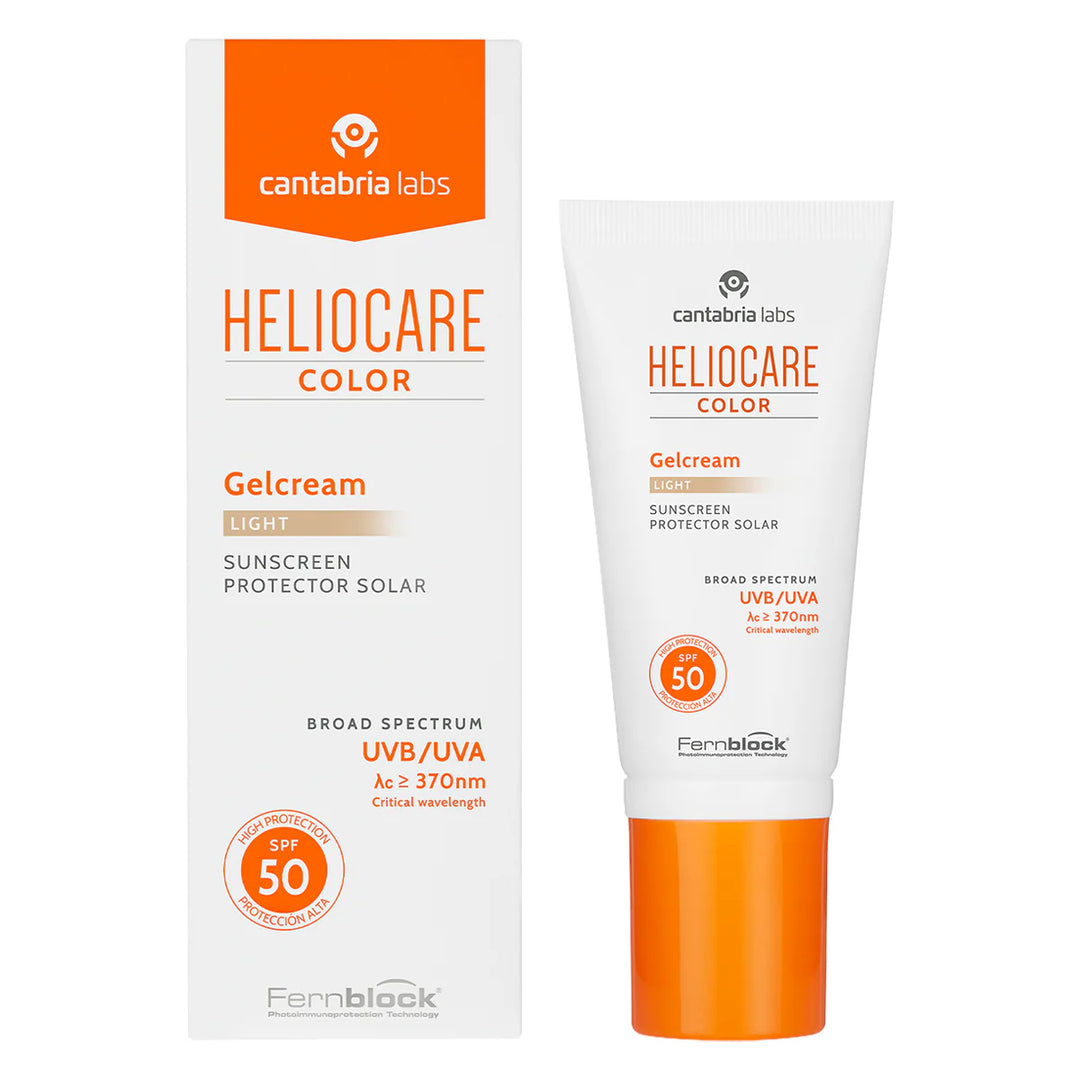 Heliocare Protector Solar SPF50 Gel Cream Light Cantabria