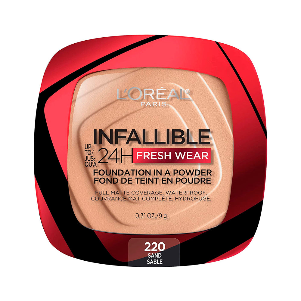 Infallible Fresh Wear Polvo Compacto No.220 Loreal Paris