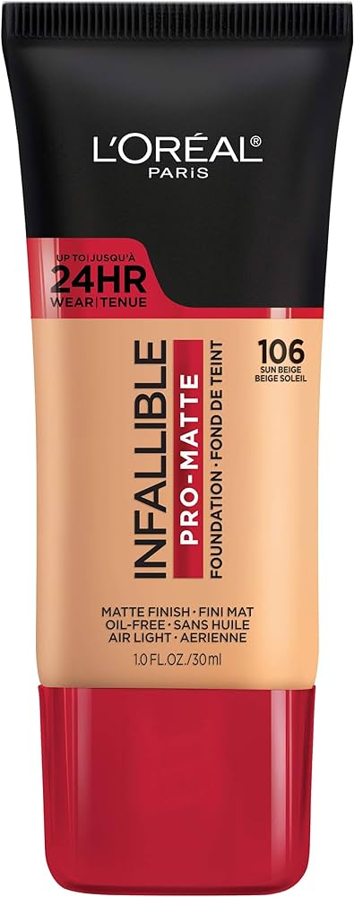 106 Infallibe Infallible Pro Matte Base de Maquillaje 106 Loreal Paris – Glow Skincare