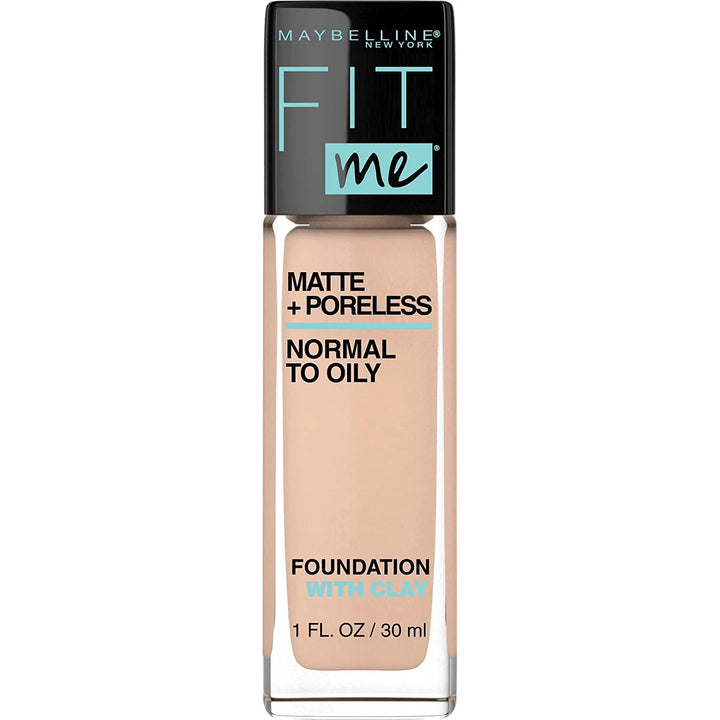 Base de Maquillaje Liquido Mat Poreless Fit Me Maybelline