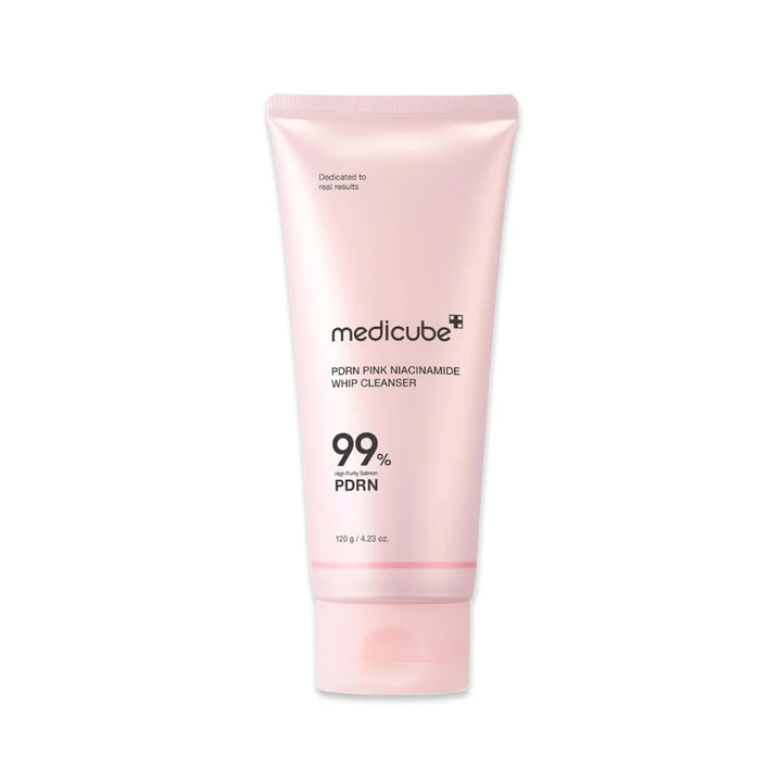 PDRN Pink Niacinamide Whip Cleanser Medicube