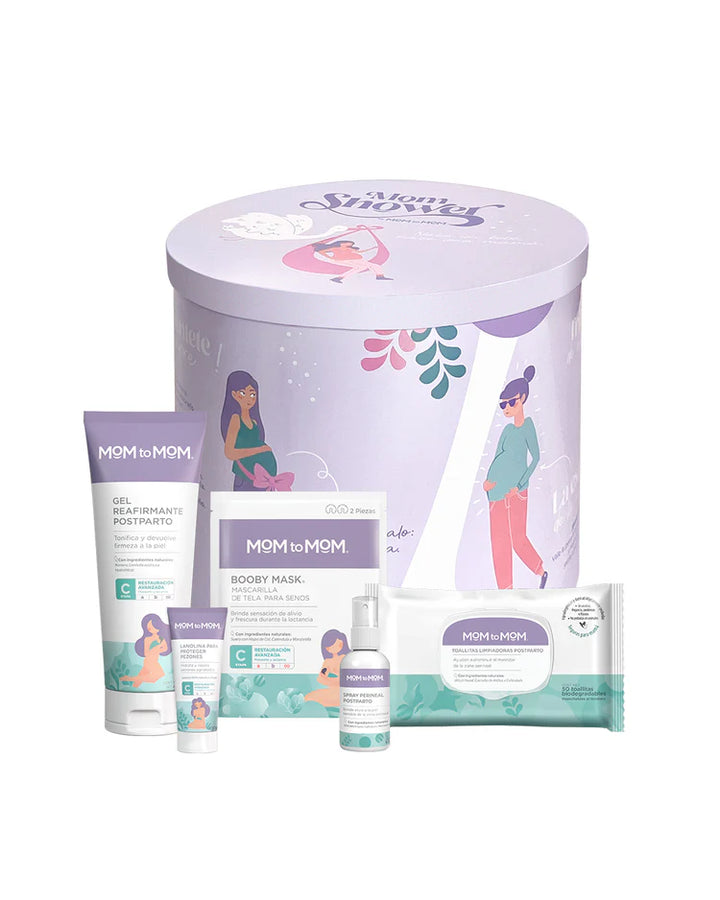 Mom Shower Gift Box Hospital Postparto y Lactancia Mom To  Mom