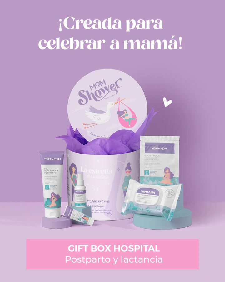 Mom Shower Gift Box Hospital Postparto y Lactancia Mom To  Mom