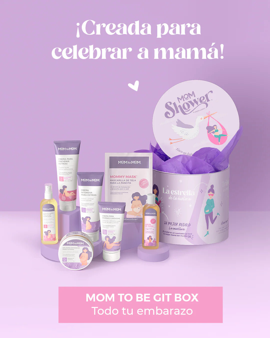 Mom Shower Gift Box Etapa Mom-to-be Mom To Mom