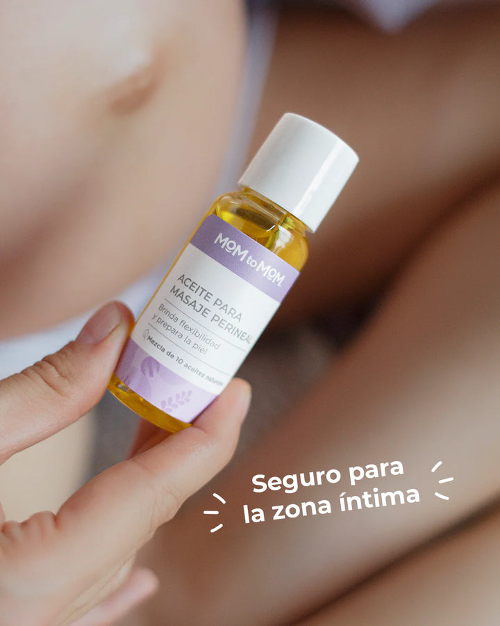 Aceite para Masaje Perineal Etapa b Mom to Mom