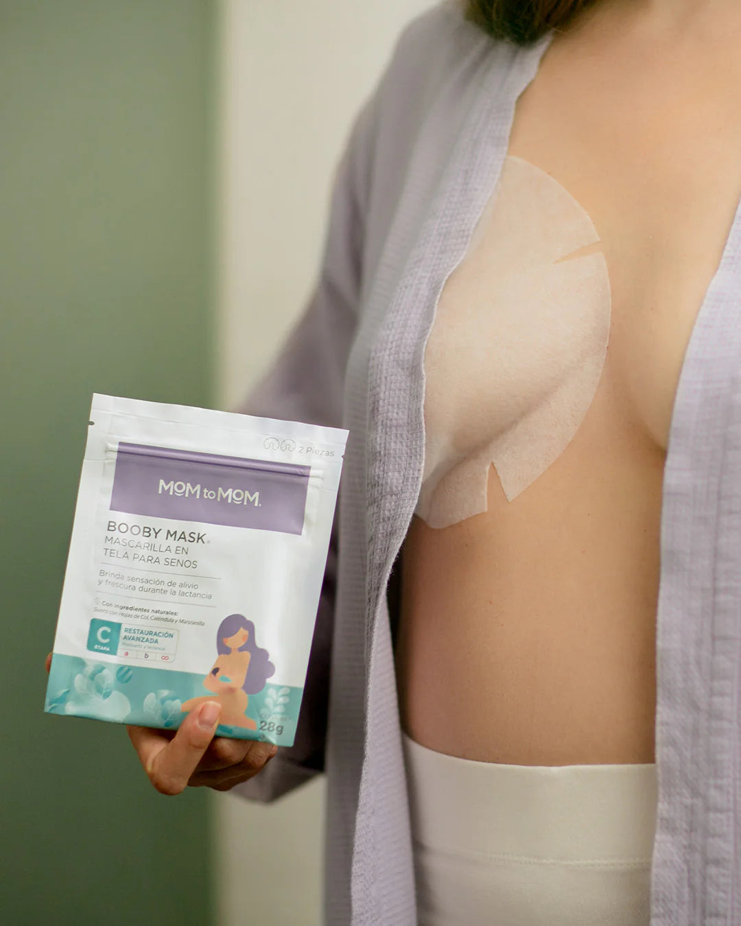 BOOBY MASK Mascarilla de tela para senos Mom To Mom