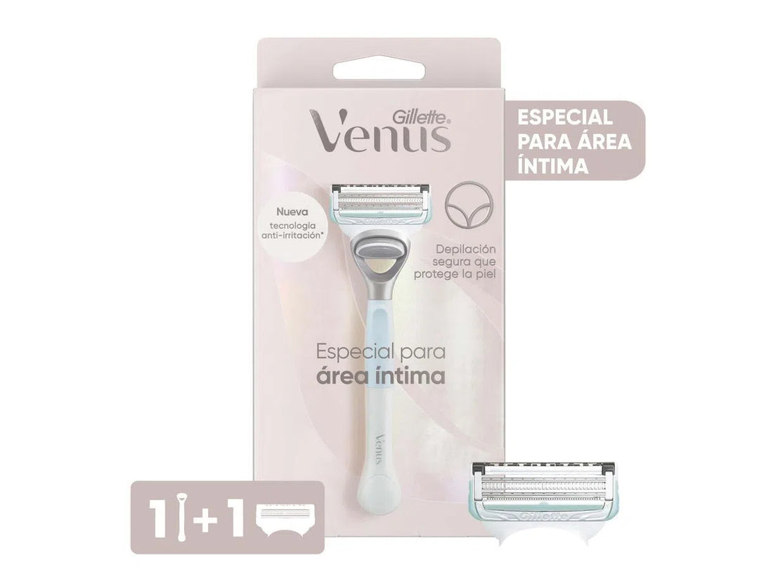 Maquina Afeitar Recargable Area Intima Gillete Venus