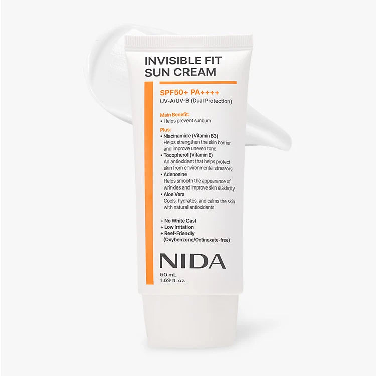 Invisible Fit Sunscreen SPF50 Nida
