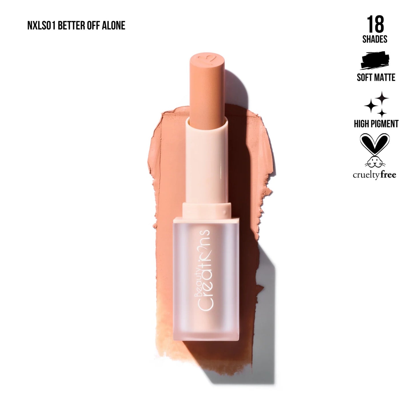 Nude X Soft Matte Lipstick Beauty Creations