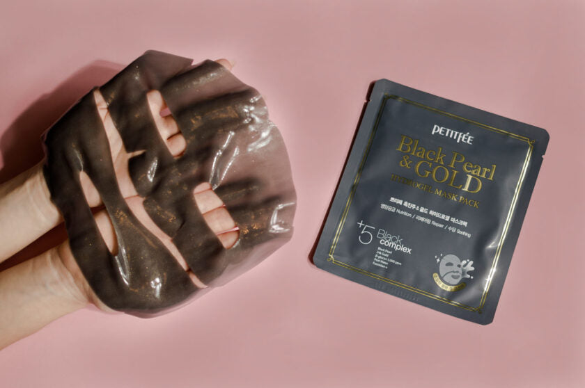 Black Pearl & Gold Hydrogel Mask Pack