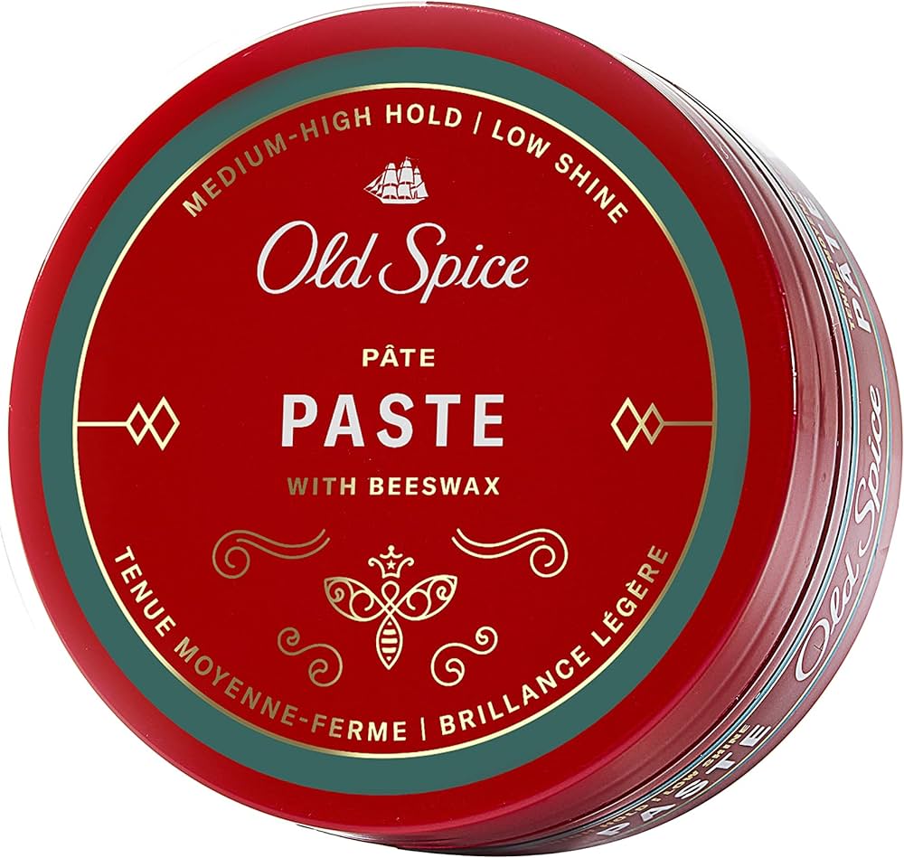 Paste Fijacion Media Alta Con Brillo Old Spice