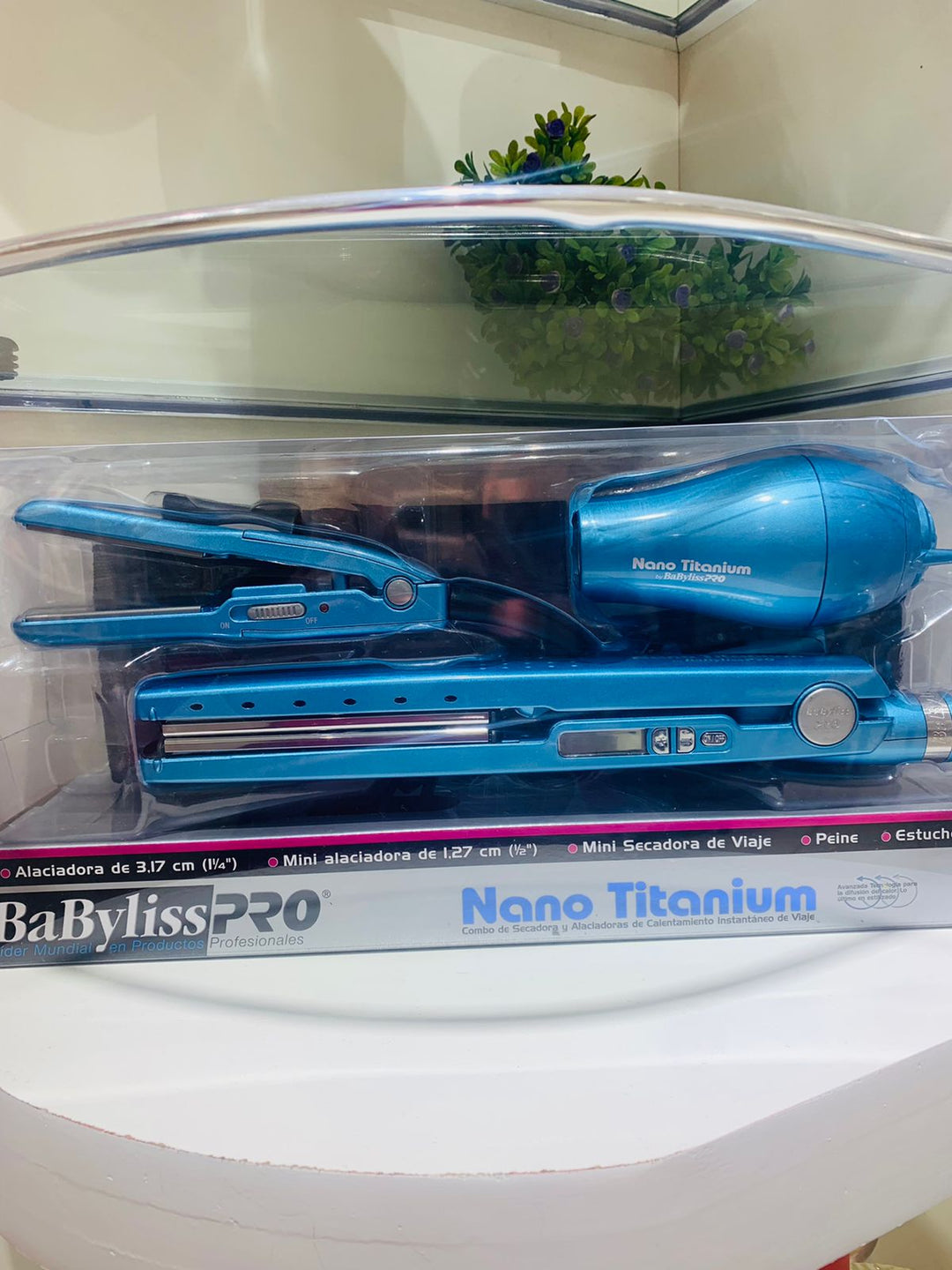 Plancha Combo Nano Titanium Babyliss Pro