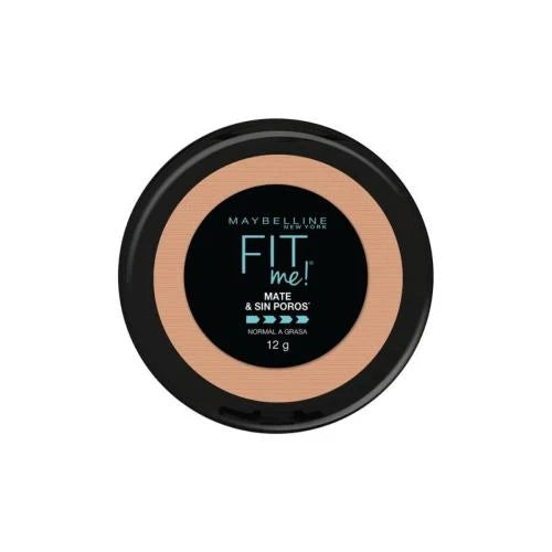Polvo Compacto Matificante Fit Me 110 Warm Nude Maybelline