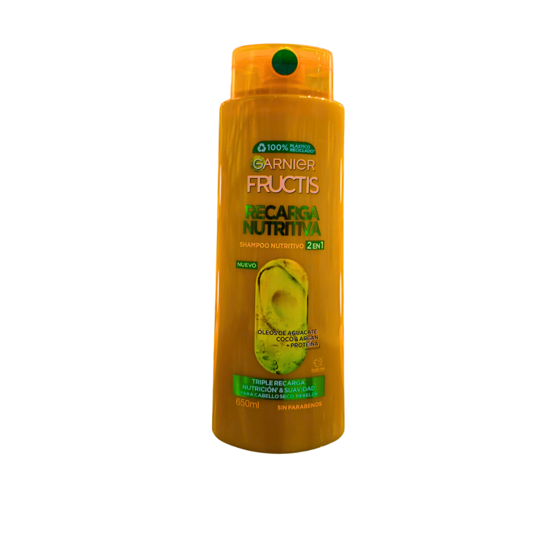 Shampoo Recarga Nutritiva Garnier Fructis 2en1