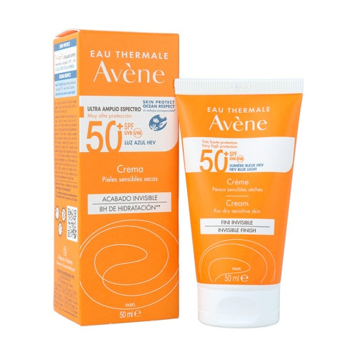 Protector Solar Facial en Crema Confort Complejo anti-oxidante FPS50 Avene