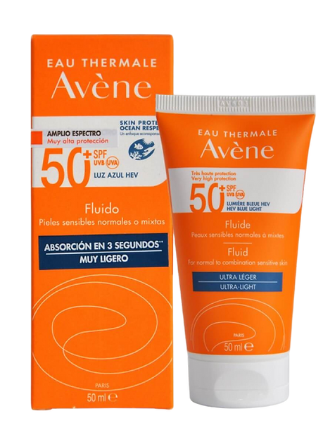 Protector Solar Fluido Muy Ligero FPS50 Avene