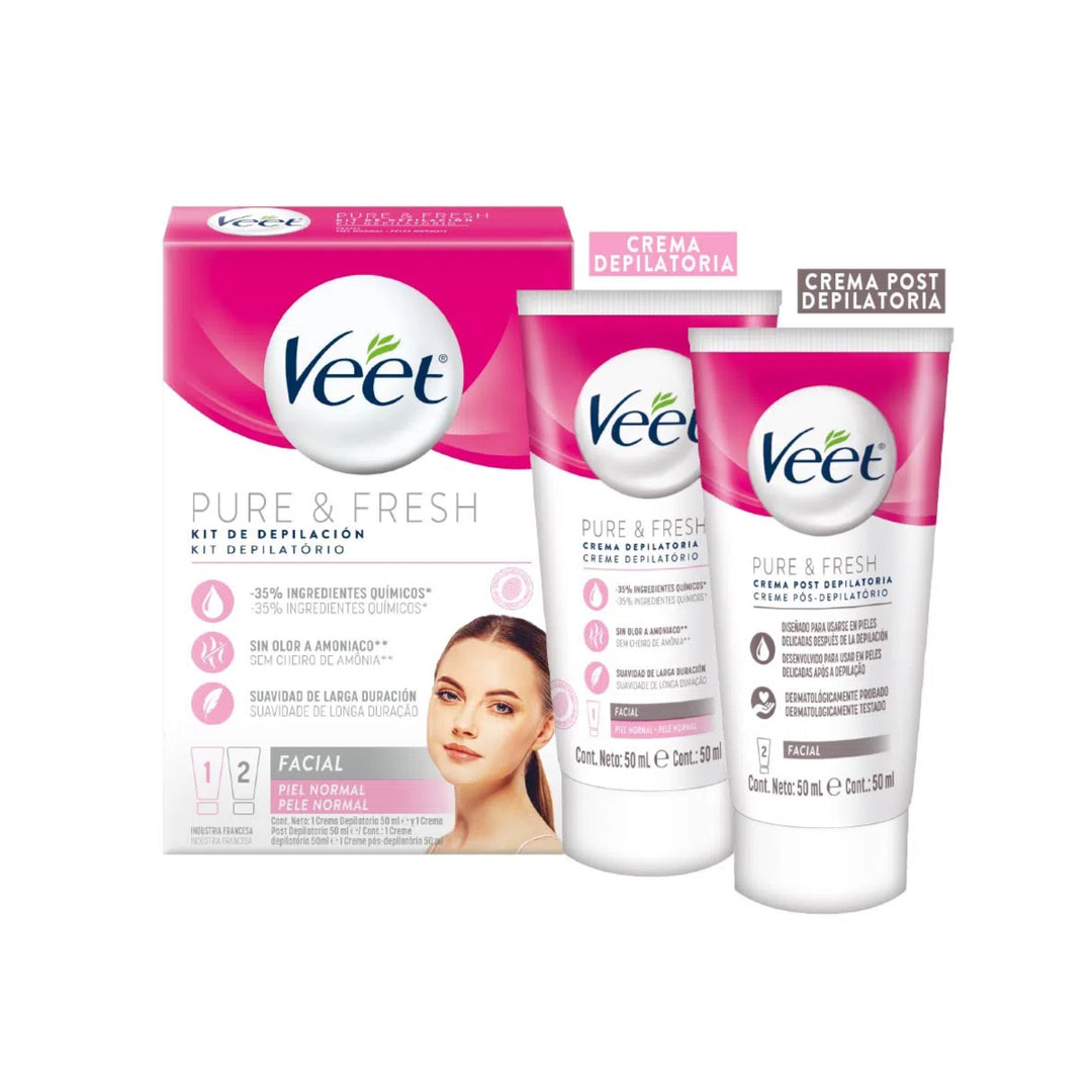 Pure & Fresh Kit de Depilacion Veet