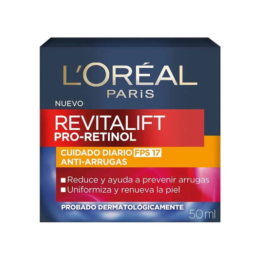 Revitalift Pro Retinol Cuidado Diario FPS 17 Loreal Paris