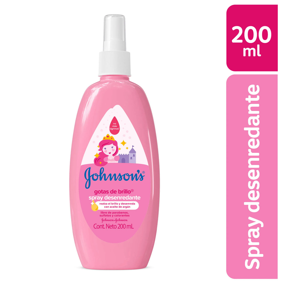 Spray Desenredante Gotas de Brillo Johnsons