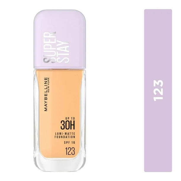 Super Stay Lumi Matte Base de Maquillaje No.123 FPS16 Maybelline