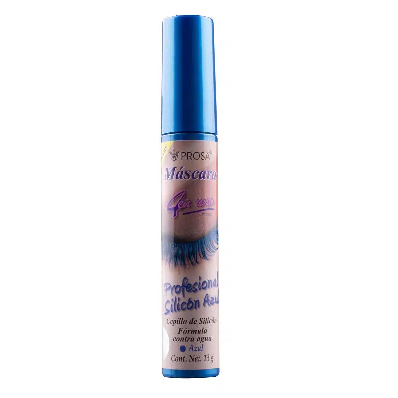 Mascara Profesional Silicon Azul Prosa
