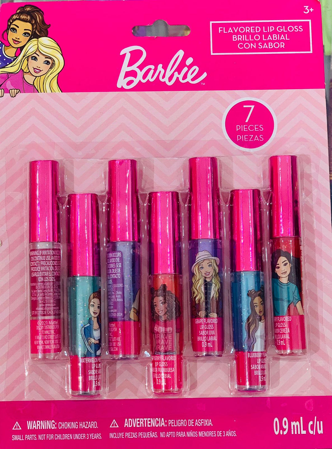 Set Brillo Labial  Townley Barbie