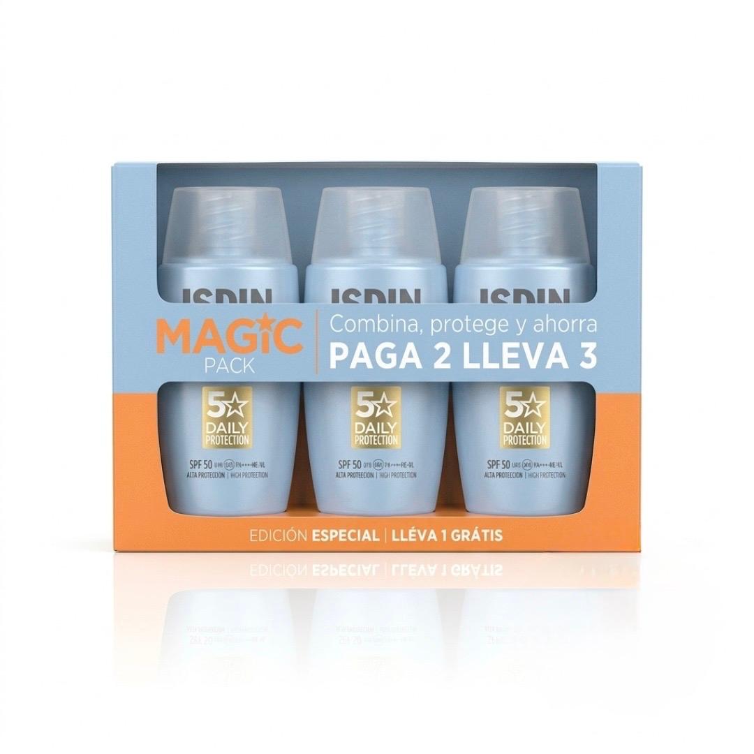 Pack Fotoprotector Fusion Water Magic SPF50+ Isdin