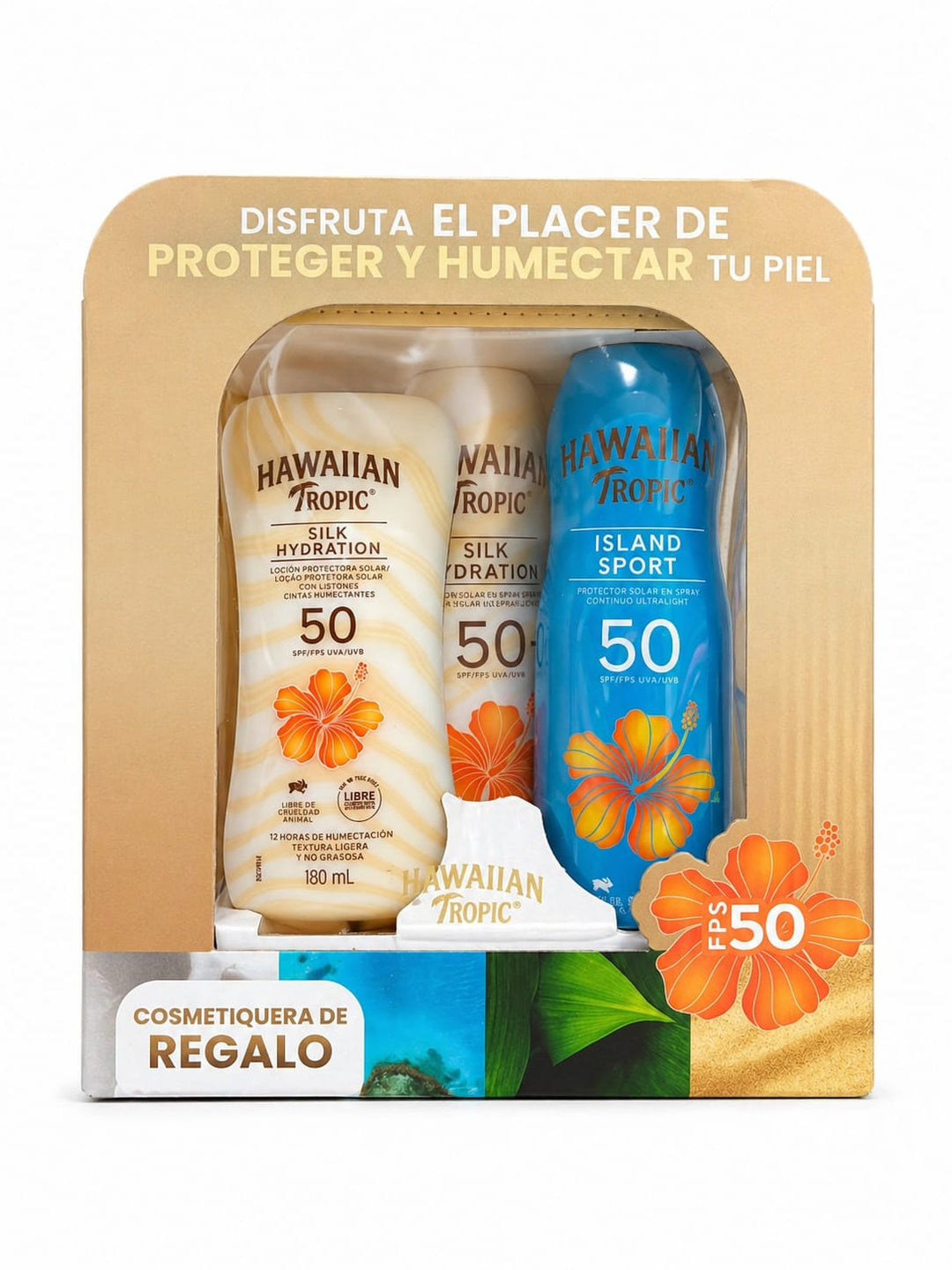 Kit Protector Solar FPS50 Hawaiian Tropic