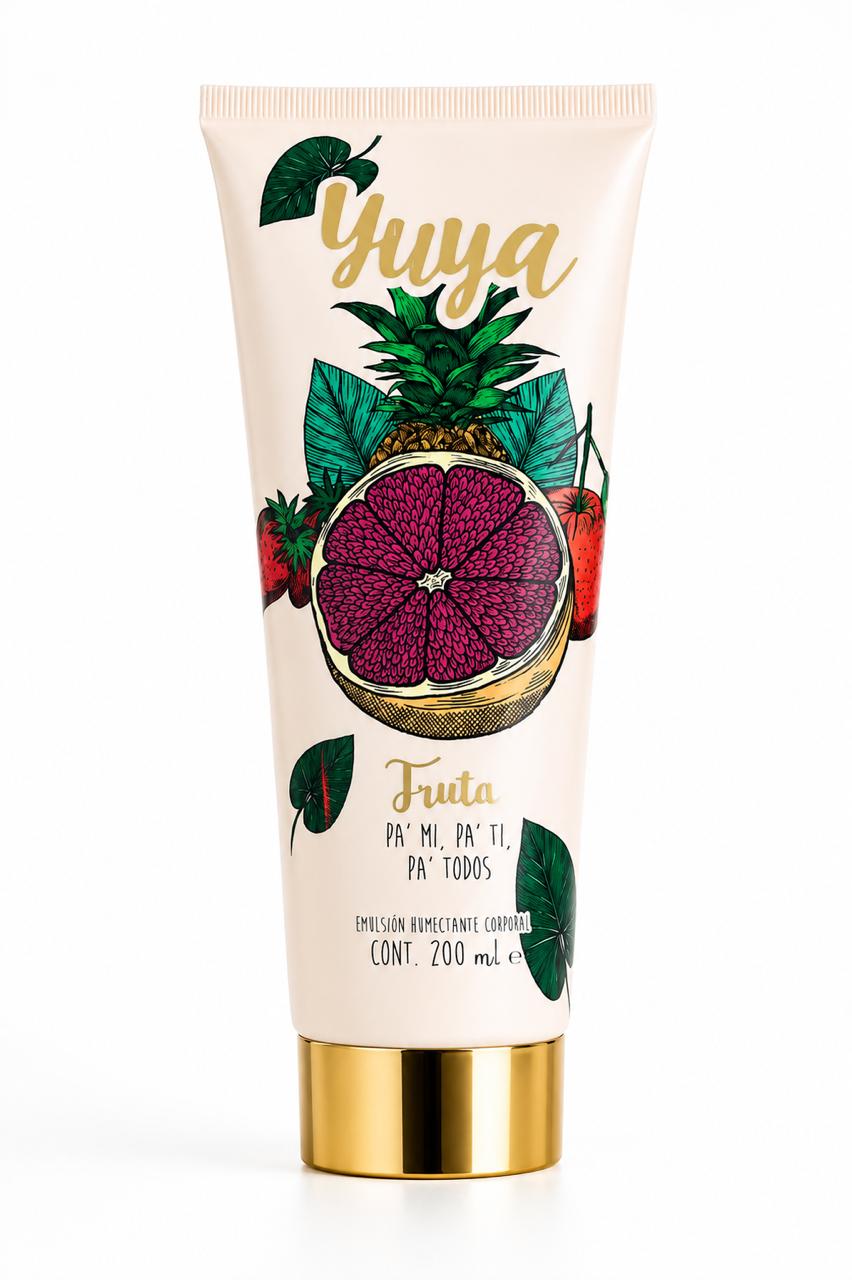 Emulsion Humectante Corporal Fruta Pa Mi Pa Ti Pa Todos Yuya