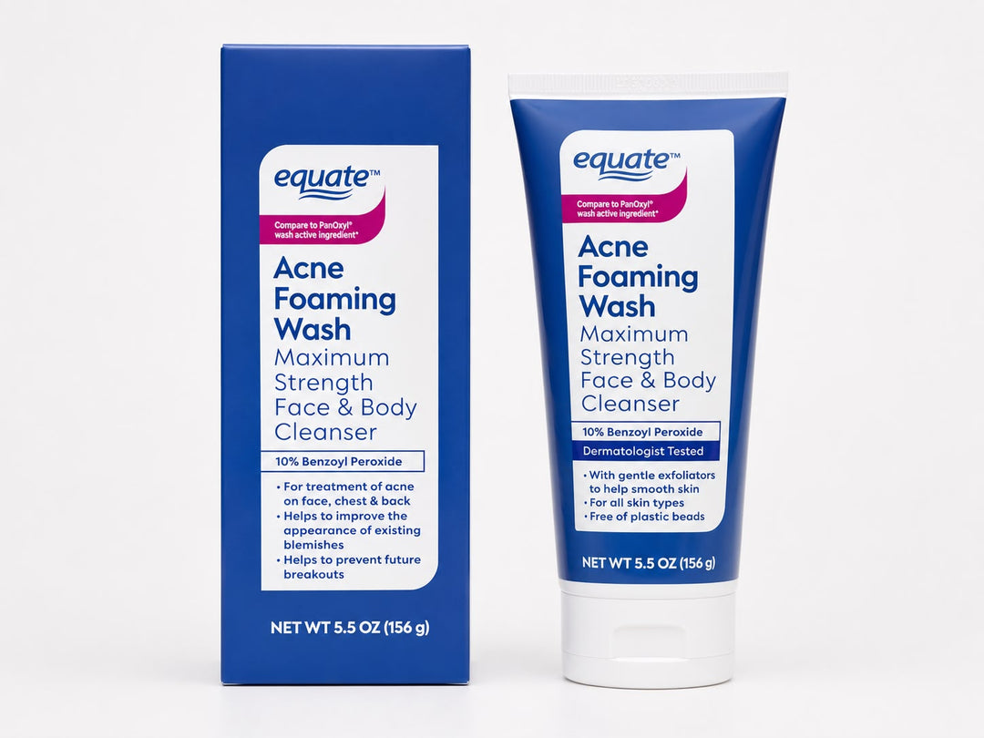 Acne Foaming Wash Maximum Strenght Equate