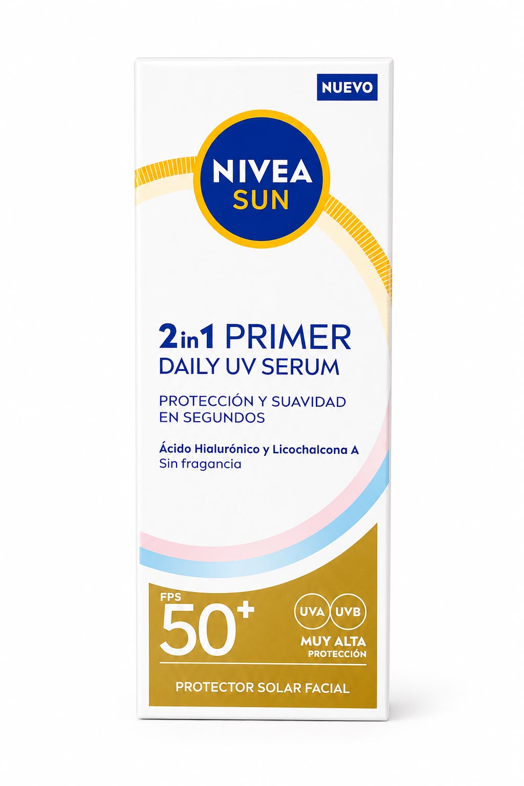Primer 2en1 Daily Uv Serum Protector Solar Facial FPS50+ Nivea