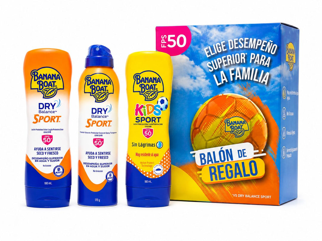 Set Protector Solar Facial Y Corporal Banana Boat