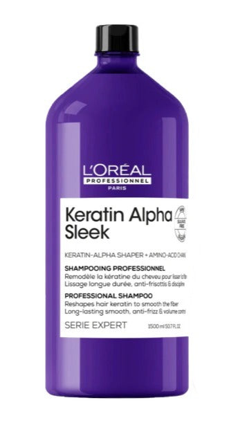 Keratin Alpha Sleek Shampoo Loreal Professionnel