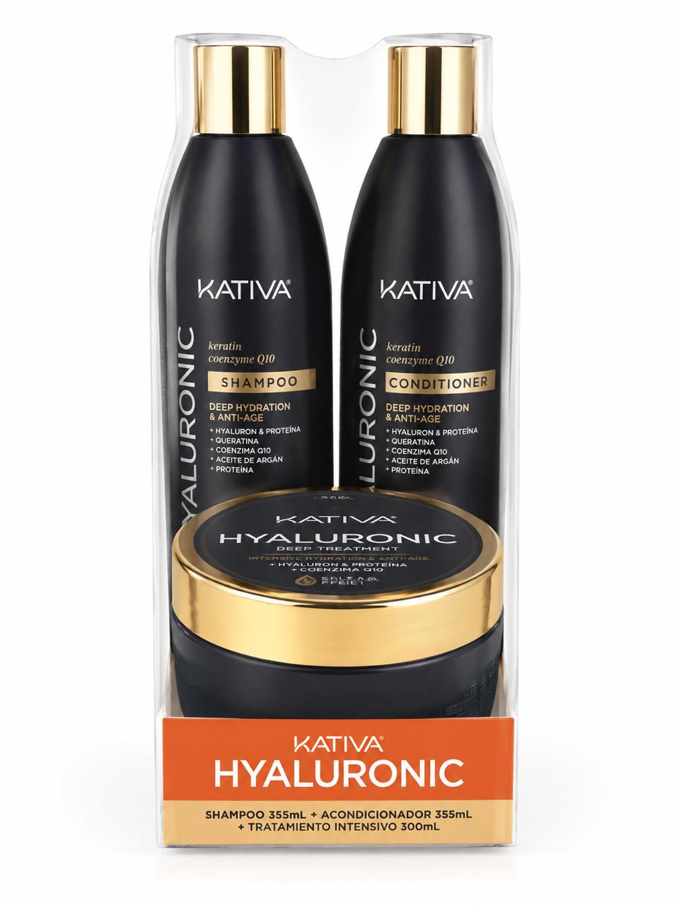 Kit Hyaluronic Keratin Coenzyme Q10 Kativa