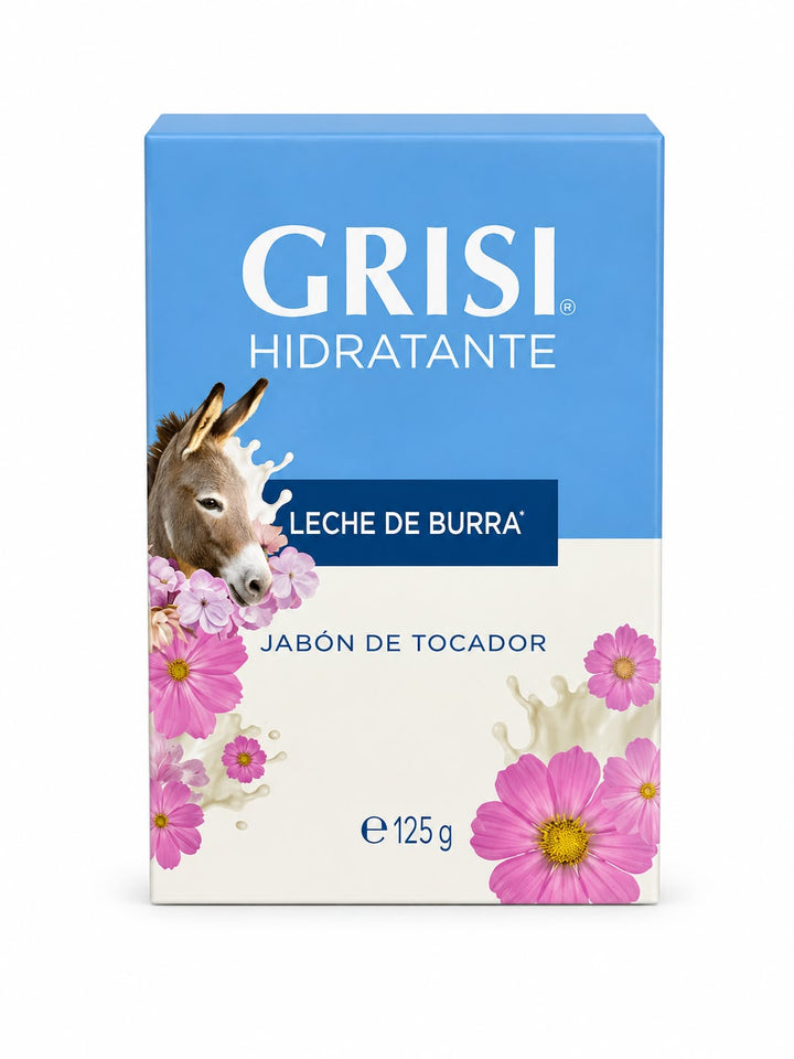 Leche de Burra Hidratante Jabon en Barra Grisi