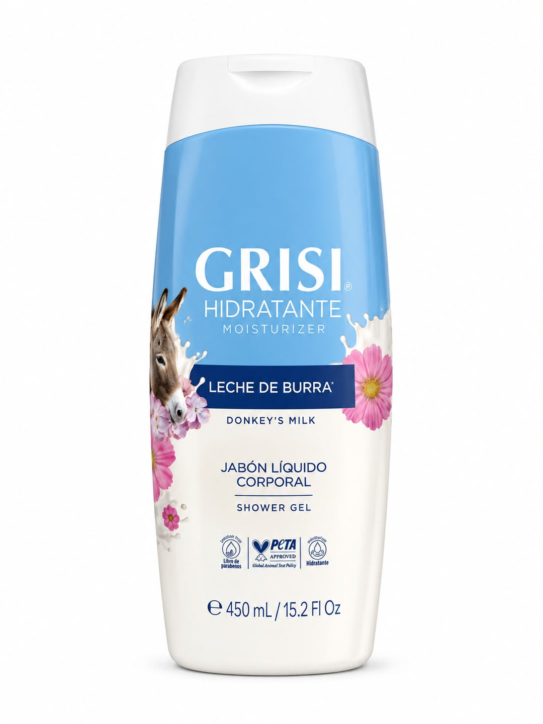 Leche De Burra Jabon Liquido Corporal Hidratante Grisi